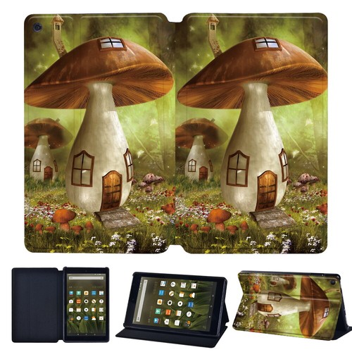 Funda protectora con soporte de cuero impreso para tableta para Amazon Fire HD 10/10 Plus/Max 11 - Imagen 23 de 23