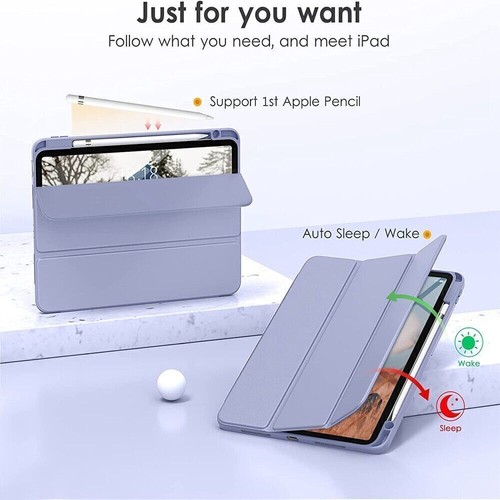Smart Case For 2025 NEW iPad Air 11" M3/ iPad Pro 11 inch 2024 Clear Back Cover - Picture 41 of 75