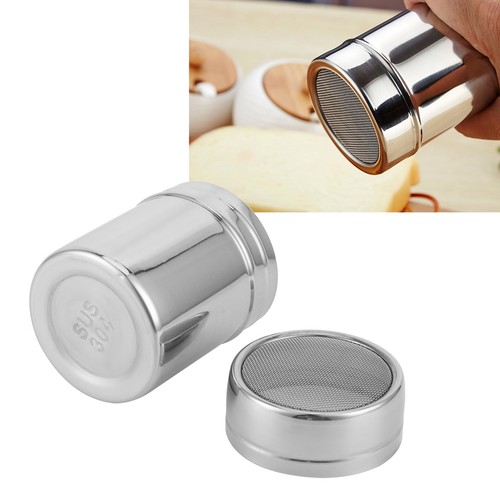 Stainless Steel Fine Mesh Powder Shaker Sifter for Baking Cooking with Cover - Picture 14 of 19