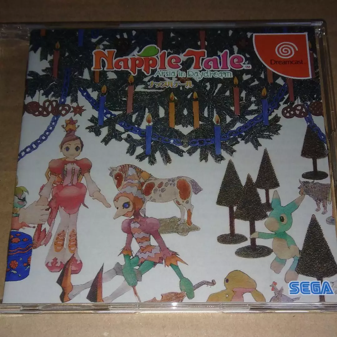 Napple Tale Arsia in Daydream Sega Dreamcast Video Game Action RPG From Japan