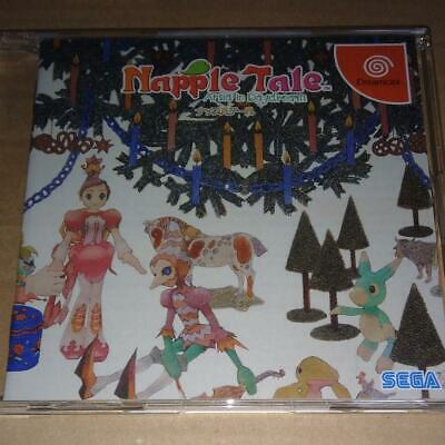 Napple Tale Arsia in Daydream Sega Dreamcast Video Game Napple Tale Arsia in Daydream Sega Dreamcast Video Game
