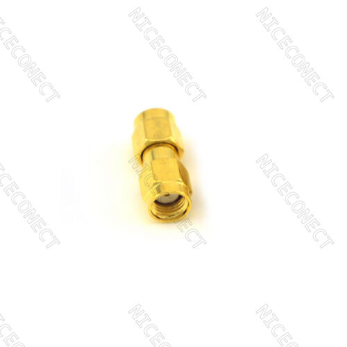 RP-SMA Male ( Female Pin ) to RP SMA Male plug (female pin) adapter RF connector - Picture 1 of 2