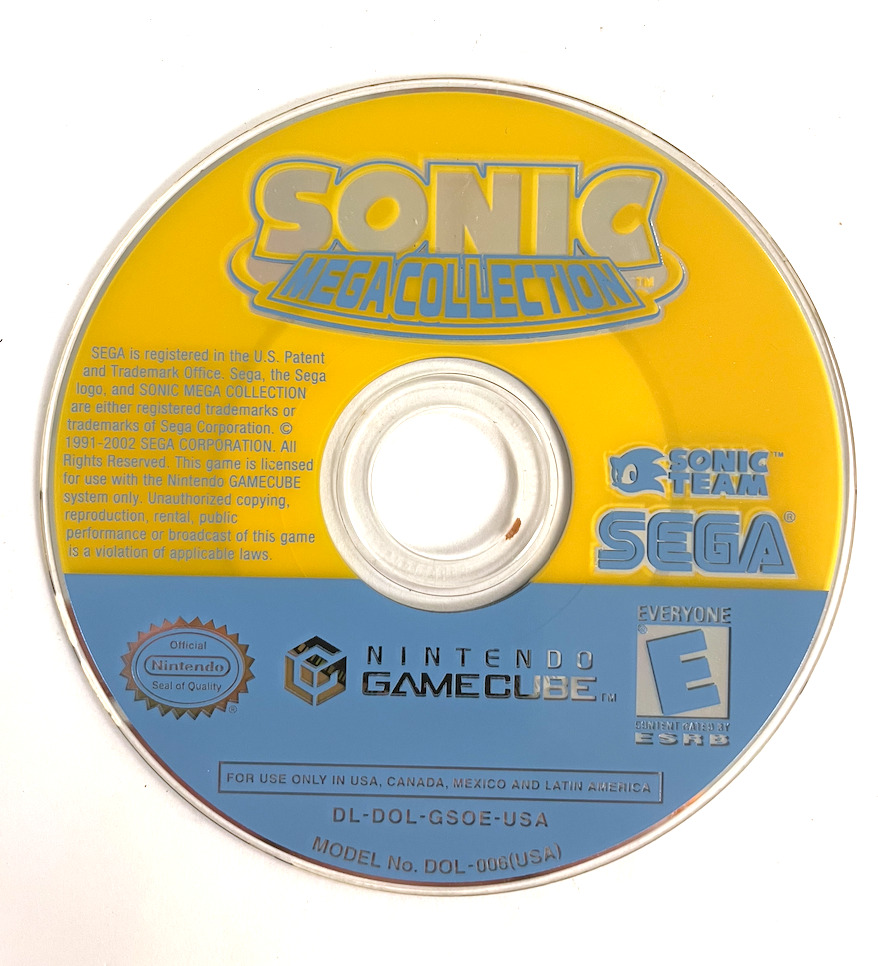 Sonic Mega Collection Plus PS2 - DISC ONLY - Tested