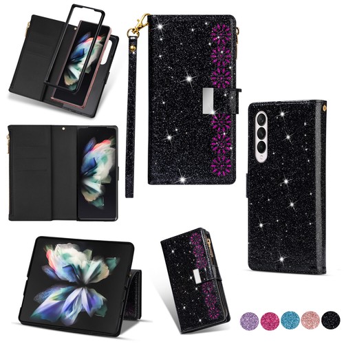Custodia protettiva cerniera slot scheda antiurto ibrida per Samsung Galaxy Z Fold 6 5 4 - Foto 12 di 15