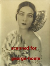 DOLORES DEL RIO - PHOTOGRAPH-AUTOGRAPH - CEDRIC GIBBONS - ORSON WELLES 