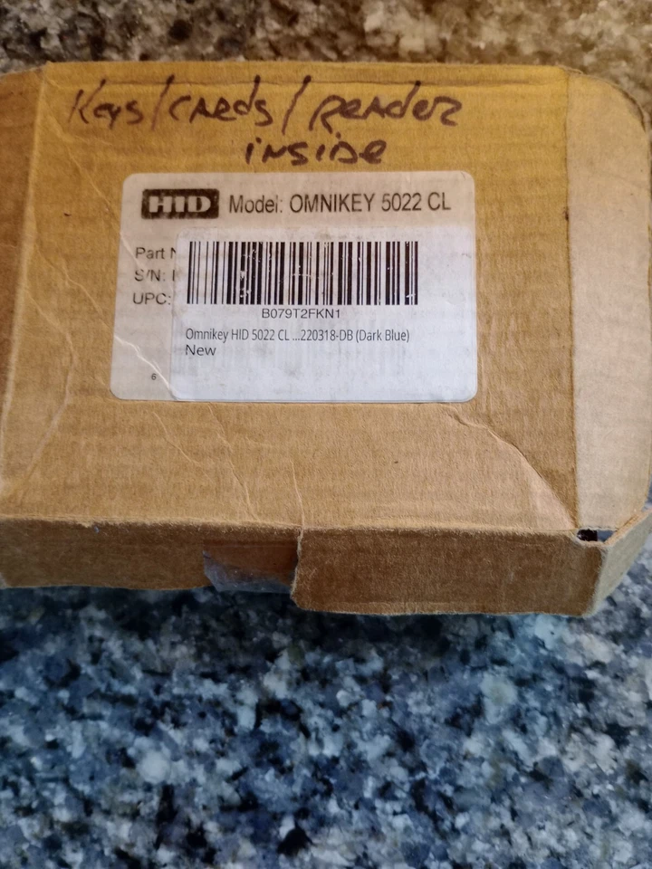 LECTOR DE TARJETAS INTELIGENTES ORIGINAL OMNIKEY 5022 CL R50220318-DB Foto 2 de 2