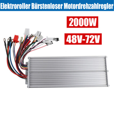 DC 48V/72V 2000W Elektroroller Scooter Bürstenloser Motordrehzahlregler