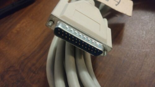 24 ft Parallel Printer Cable IEEE1284 36pin male Centronics to DB25 Male rare - Picture 2 of 3