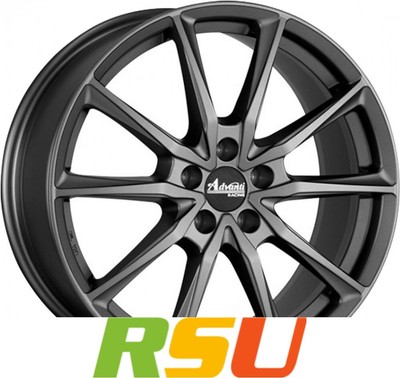 Advanti Racing Centurio matt gunmetal 8.5x19'' ET48 LK5 112 ML 66.6 Alufelgen ...