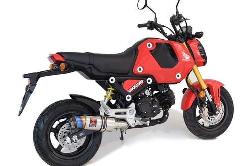 MSX 125 GROM 2021-2023 Exhaust Silencer 200mm Round End Can SL20R - 第 6/6 張圖片