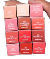 NEW Shades MAC M·A·Cximal Sleek Satin Lipstick Pick 1 New in 100% Authentic