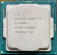 9th Gen Intel Core i5-9400T CPU 1.8 GHz (Turbo 3.4 GHz) 6-Core 9M LGA-1151 SR3X8