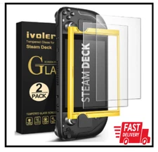 2-Pack Matte Screen Protector for Steam Deck 7.0/Steam Deck OLED 7.4 Mat