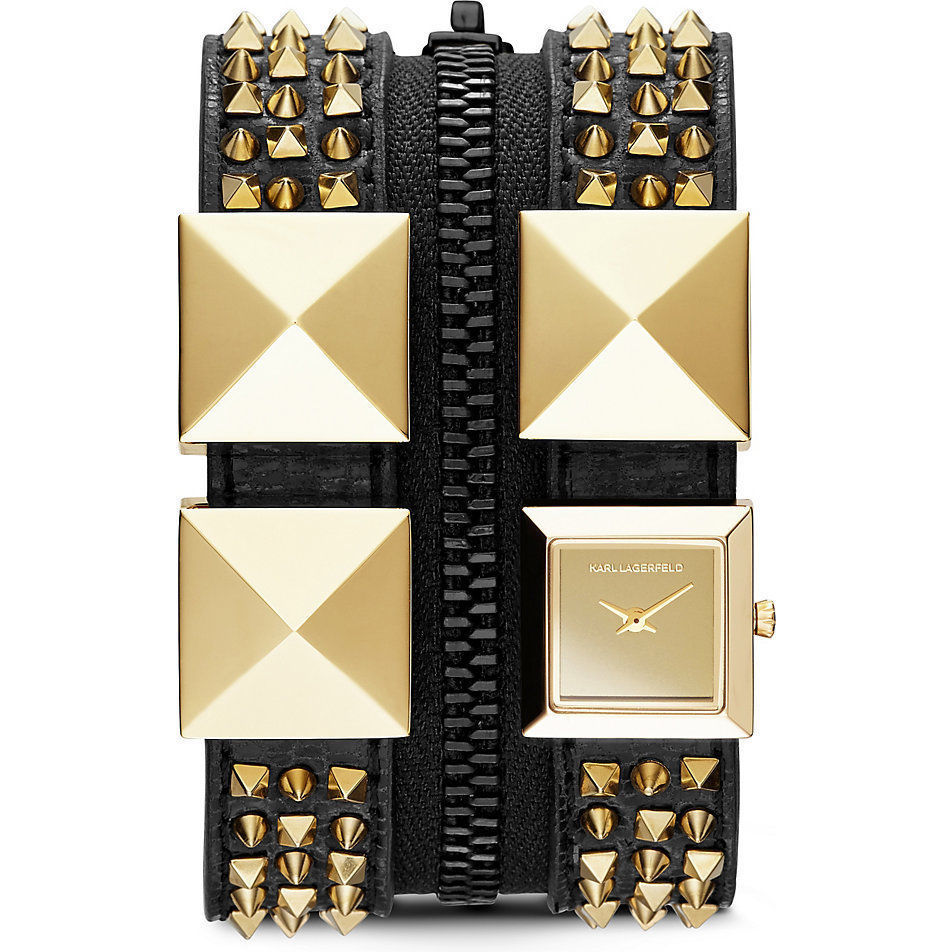 Karl Lagerfeld double bracelet watch KARL LAGERFELD  main image 4