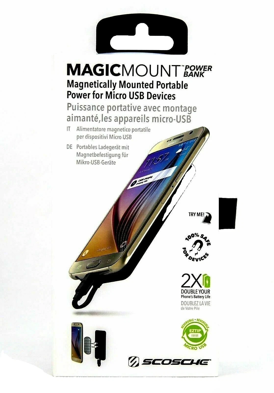 Cargadores de teléfonos celulares Scosche y Soportes Para Garmin Universal