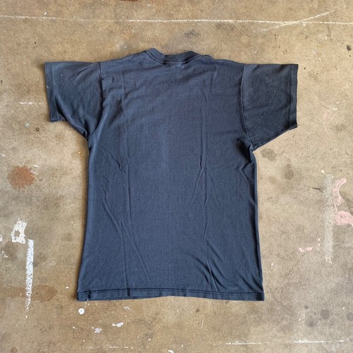 80s VINTAGE THE BEVERLY HILLS HOTEL LOS ANGELES BLACK POCKET T-SHIRT MEN SZ S - Picture 14 of 15
