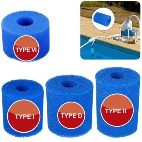 For Type I/II/VI/D Washable Reusable Swimming Pool Filter Foam Sponge Part
