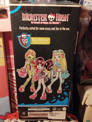 2012 Monster High SWIM CLASS VENUS McFLYTRAP Doll #Y7304 - Picture 6 of 6