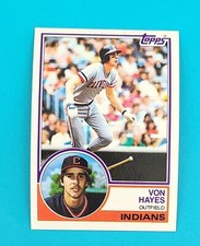 Von Hayes Baseball Card - Shop Our Store Bargain Bin - 50% Off 6+ V9