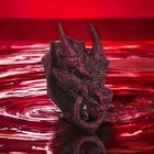 Red Custom Made Dragon Decorative Door Knocker 3D Printed home Gothic Decor
