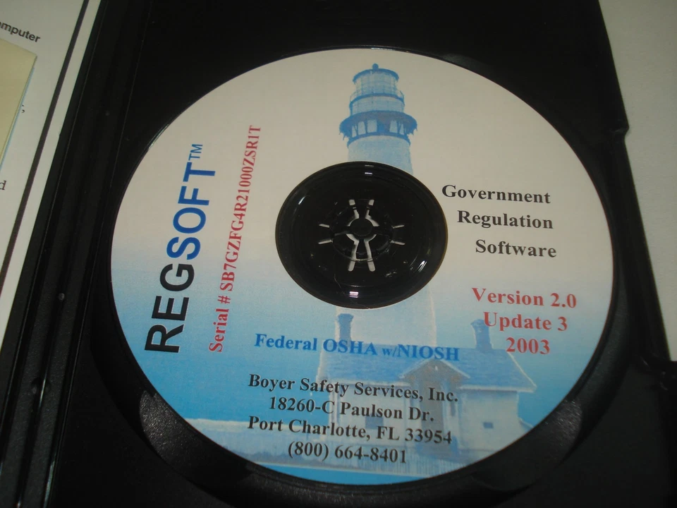 REGSOFT REGLAMENTOS FEDERALES OSHA CON NIOSH 29 CFR, 1903 1904 1910 1926 $199,95 Foto 3 de 4