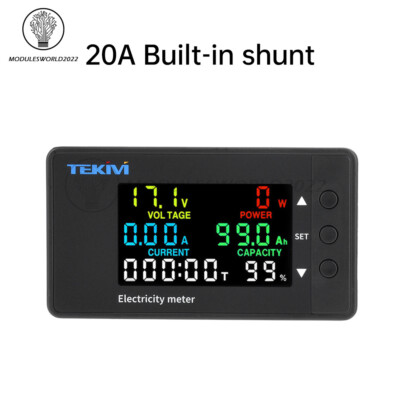 Multi-function Digital DC Voltage Ammeter Power Meter DC7.5-100V 20/100/200/300A