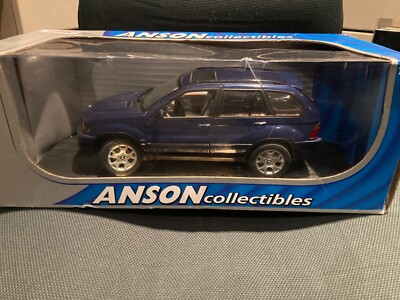 ミニカー ANSON  X5 1/18 1/18 scale anson collectibles BMW X5 blue in mint condition | eBay UK