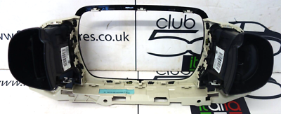 Genuine OEM Fiat 500 Radio Surround & Centre Air Heater Vent – Ivory (Used, Good Condition)
