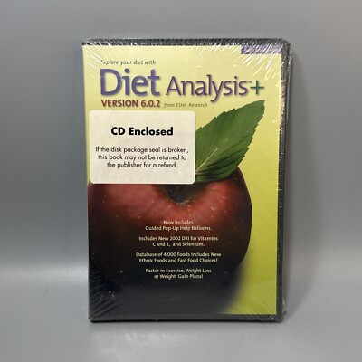 Diet Analysis Plus, Version 6.0 (Windows CD-ROM)