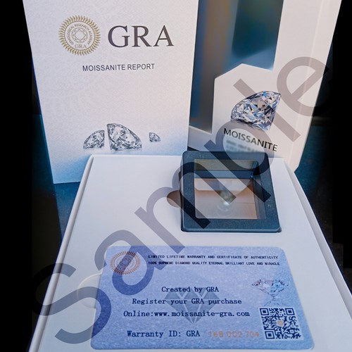 2Ct Emerald Cut Moissanite Solitaire Bezel Engagement Ring 14k White Gold Plated - Picture 7 of 10