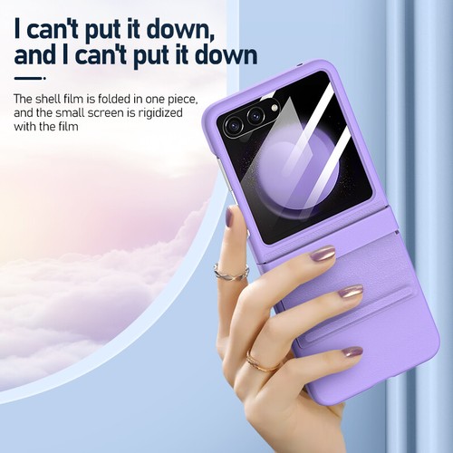 For Samsung Galaxy Z Flip5 5G Rugged Hing Cover Screen Protector Shockproof Case - Picture 8 of 19