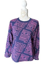 Juicy Couture Big Girls Crew Neck Long Sleeve Sweatshirt - Size XL PLUS 18.5 