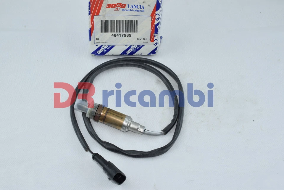 SONDA LAMBDA ORIGINALE FIAT PUNTO 1.2 - COUPE 2.0 - PANDA LANCIA KAPPA 46417969 - Immagine 2 di 4
