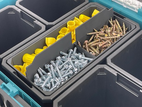 Makita MAKTRAK Deep Compact Organizer Compatible Large Nesting Bins - Picture 29 of 64