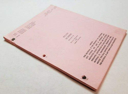 WHIZ KIDS / James Crocker 1983 TV Script, vintage computer genius "The Network" - Picture 2 of 12