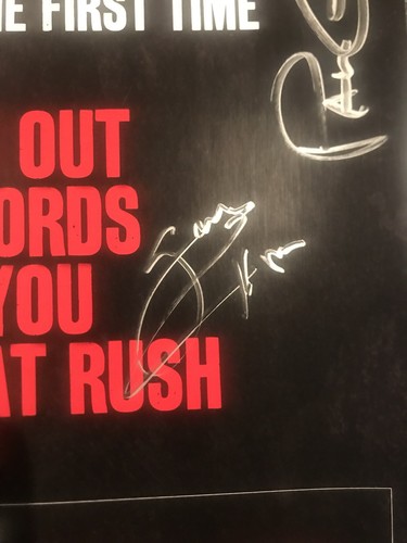Extreme & Mr Big Hand Signed Australian Tour Poster 2018 - Picture 8 of 10