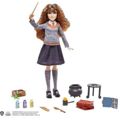 Harry Potter Hermione Polyjuice Potions Doll & Playset in Hogwarts