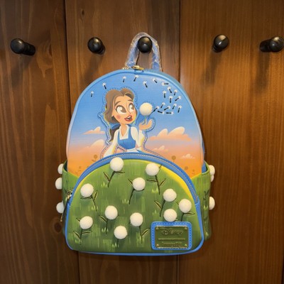 Loungefly Disney Beauty and the Beast Belle Dandelion Field Mini Backpack New