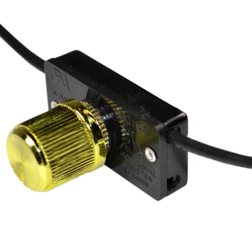 Hi-Lo-Off Universal Glühlampe Drehlicht Lampenschalter 6A 125V - Bild 4 von 6