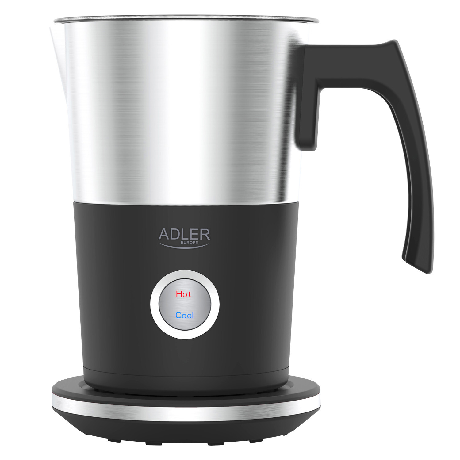 Mousseur à lait Adler 1000W à émulsion rapide chaude et froide en inox