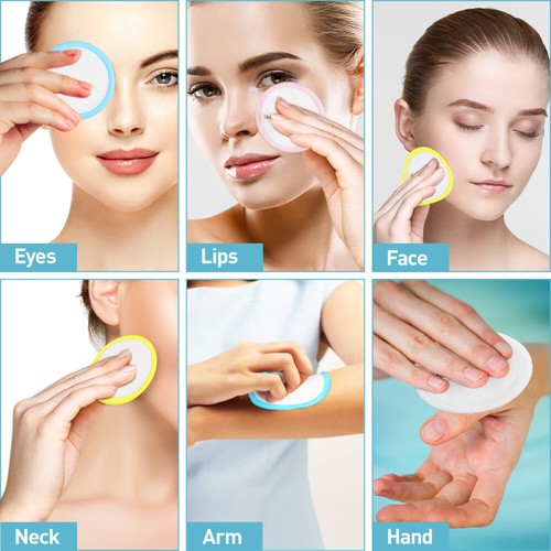 16PCS Skin Wash Cloth Facial Cleansing Sponges Skin Pad - Picture 8 of 9