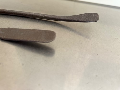Menge 2 Vintage Reifen Eisen Löffel Hebeleisen • Mechaniker Werkzeuge #BB - Bild 5 von 8