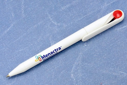 Rare Menactra Diphtheria Vaccine Drug Rep Pharmaceutical Promo Pen Prodir Swiss - Picture 2 of 5