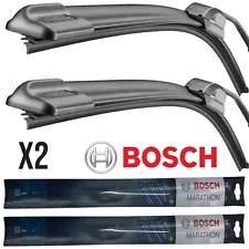 NEW 2X BOSCH Marathon SET 22" + 22" Weather Armor Beam Wiper Blades All Weather