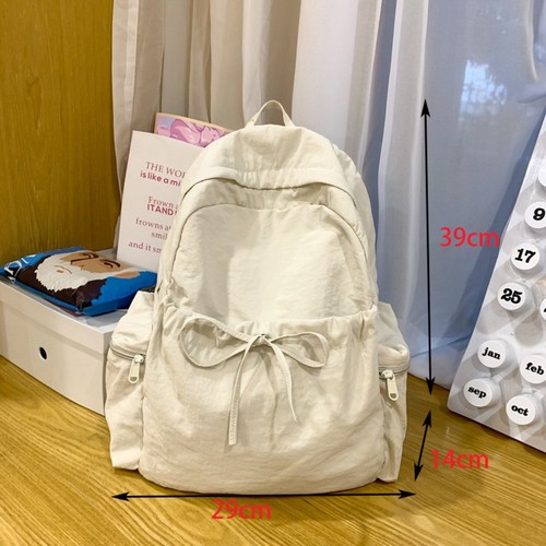 Waterproof Children's School Backpack Nylon School Bags Learning Supplies - Picture 2 of 17