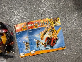 LEGO Legends of Chima Laval's Fire Lion 70144 100% Complete Set