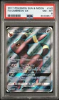 2017 POKEMON SUN & MOON #142 FULL ART/UMBREON GX PSA 8