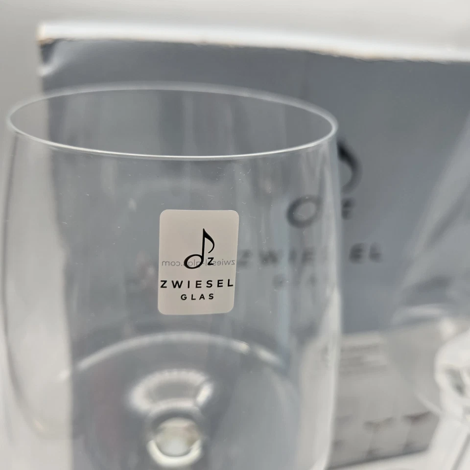 Juego de 2 copas de vino Zwiesel Glas aterciopeladas y suntuosas sentidos vivos cristal 24 oz Foto 2 de 4