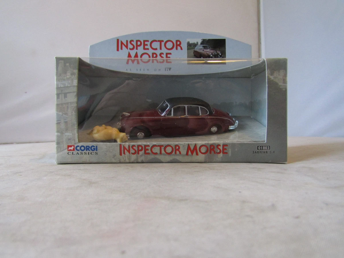Corgi Jaguar Mk2 2.4 1/43 – Inspector Morse – Réf 01803
