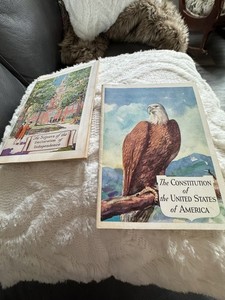 Vintage 1940 Constitution & Declaration Signers BookletsLot Prudential WWII WW2